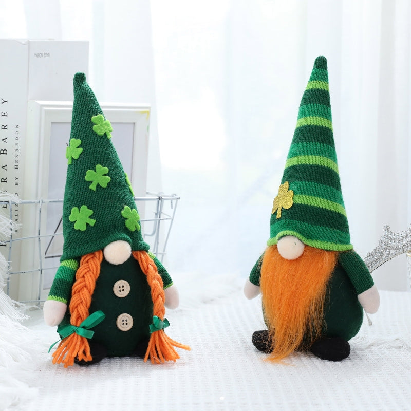 Mr. And Mrs. Clover For St.Patrick's Day Gnome Gift