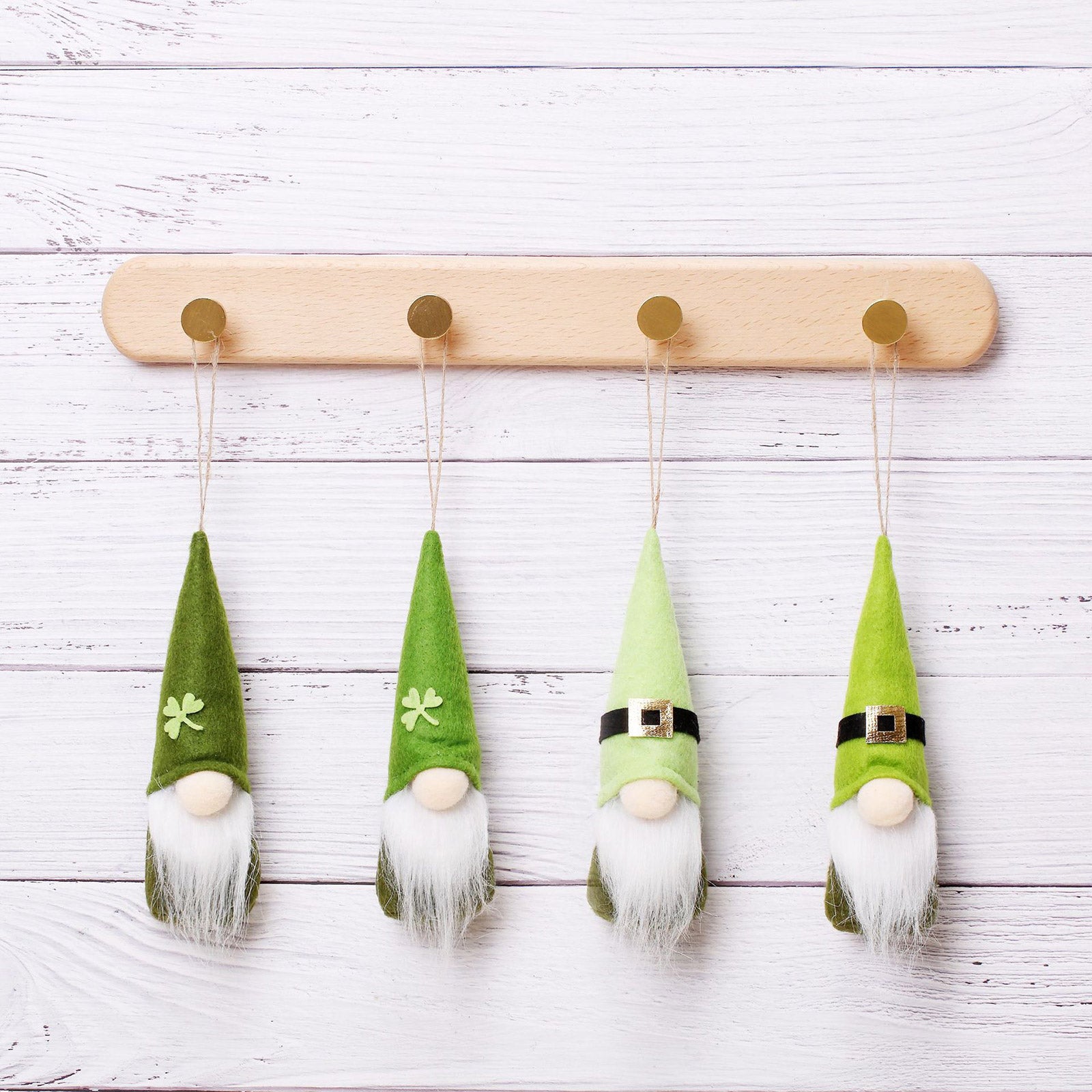 Green Hat Gnome Pendant For Holiday Decor