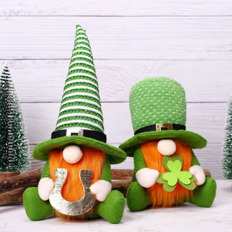Lovely Gnome Brother For St.Patrick's Day Gift