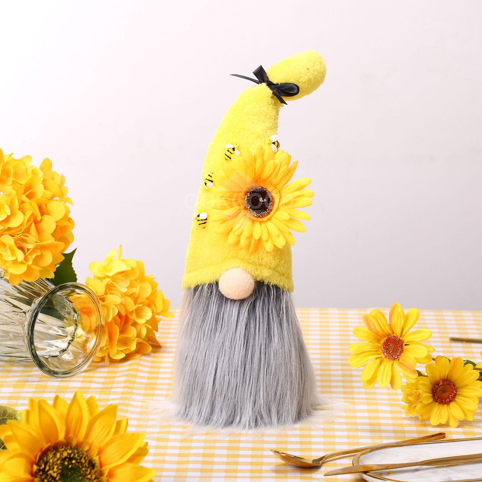 Daisy & Sunflower - Unique Plush Gnome