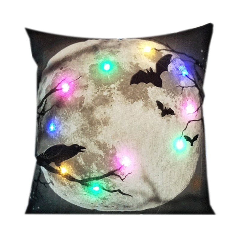 Halloween Christmas LED Lighting Cushion/Pillows Cover