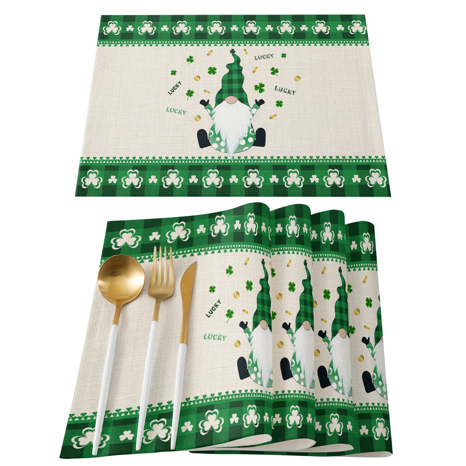 Lucky Gnome - St. Patrick's Day Placemat