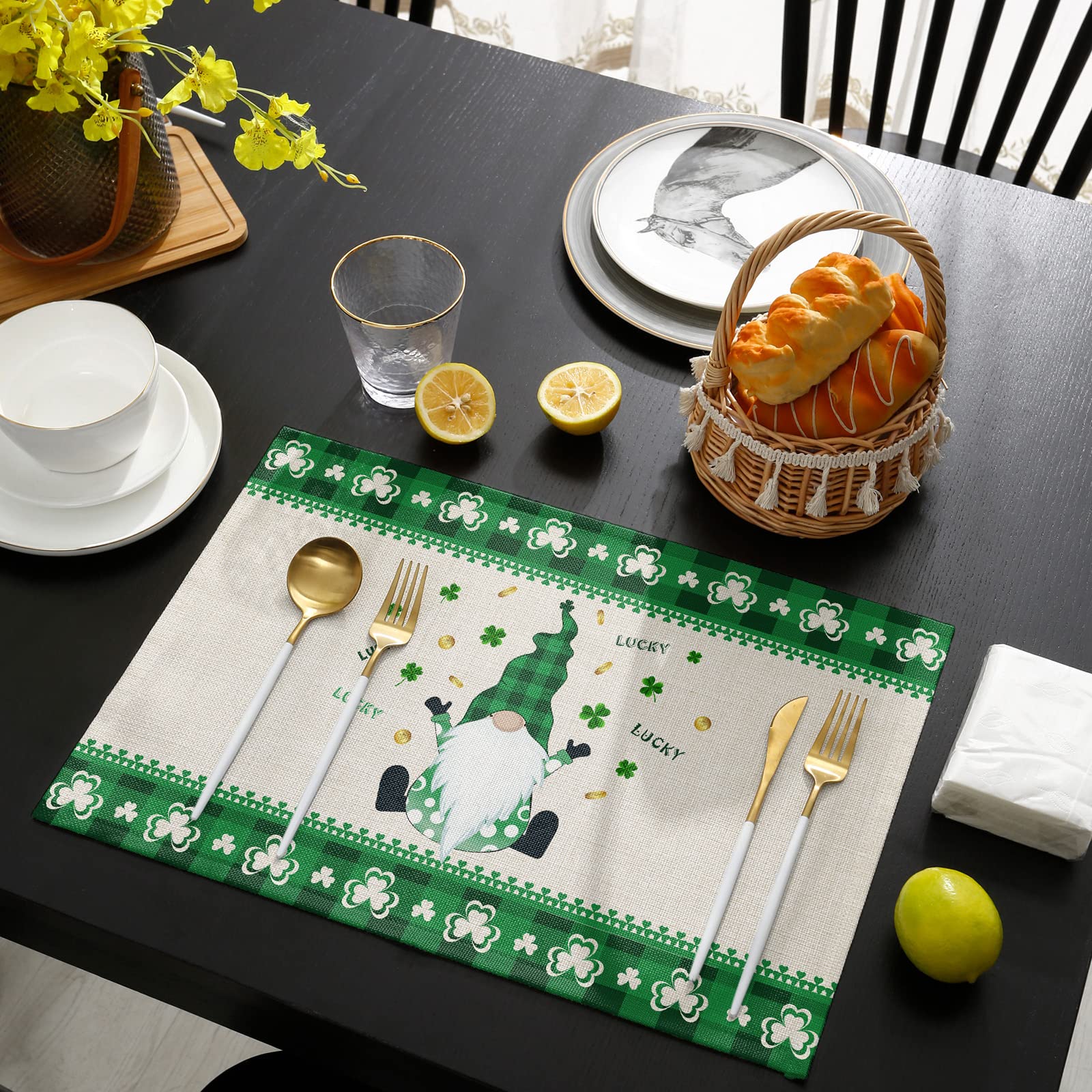 Lucky Gnome - St. Patrick's Day Placemat