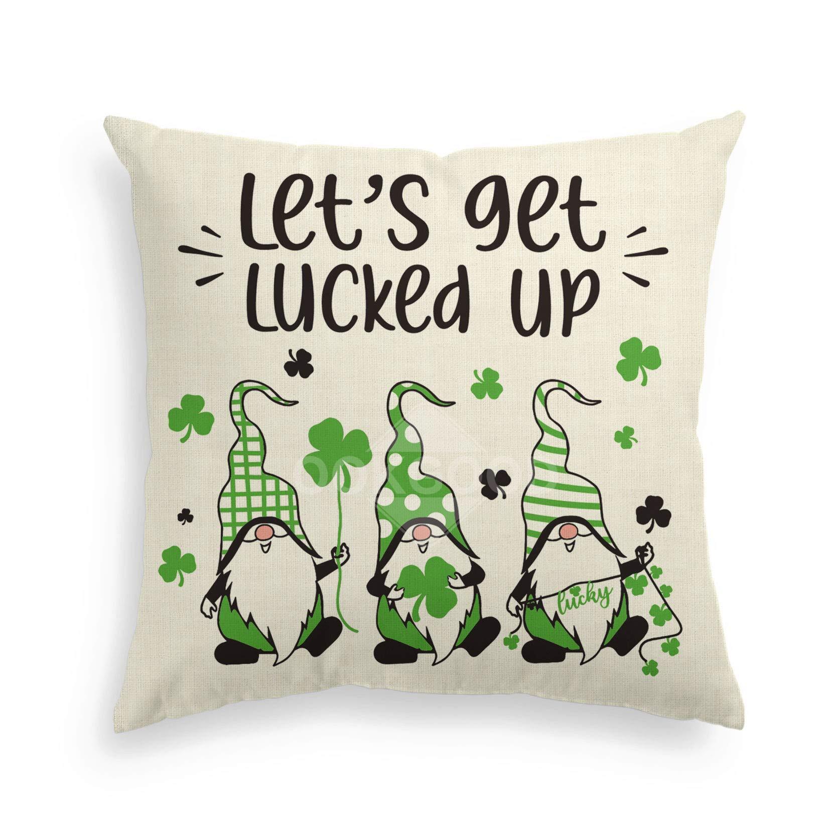 Let's Get Lucked Up - Adorable Gnome Pillowcase