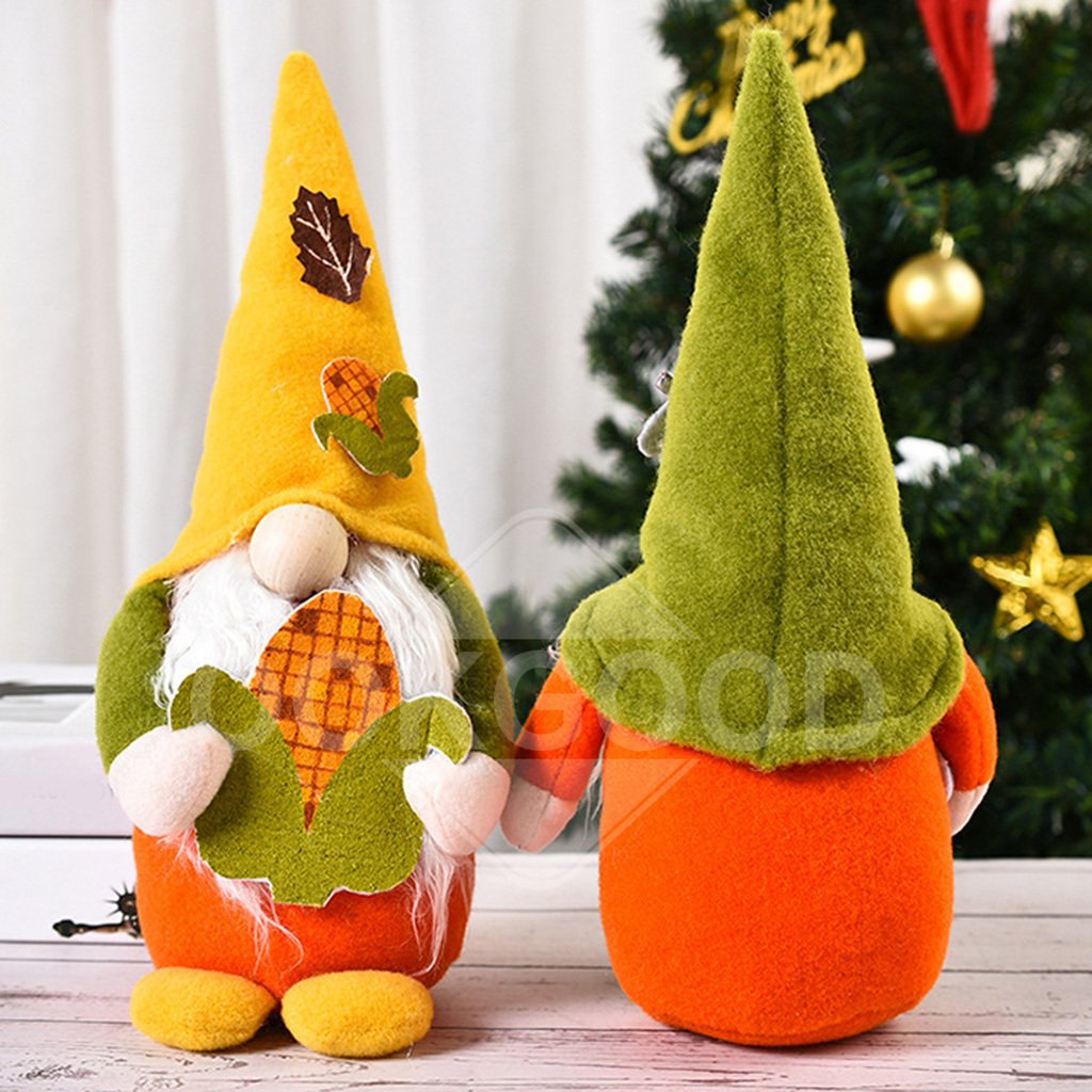 Handmade Farmer Plush Gnome Dolls For Home Decoration