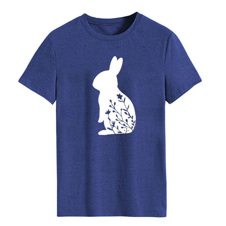 Standing Rabbit-Spring Summer Unisex T-shirt