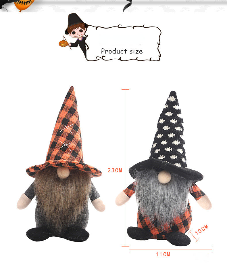 Halloween Knitted Hat Gnomes For Festival Deco and Gifts