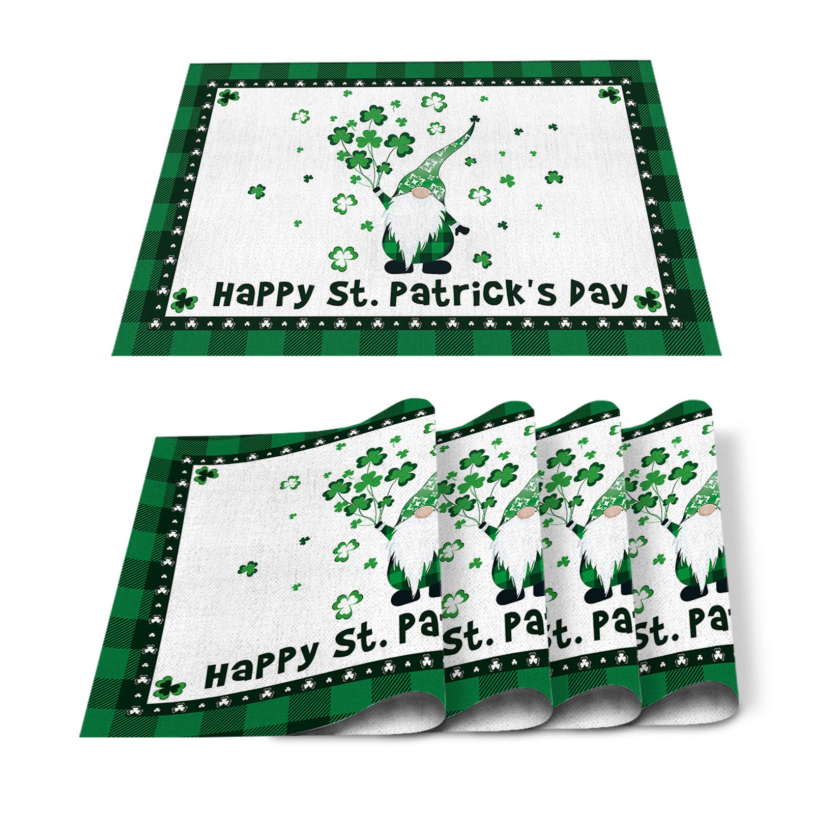 Happy St. Patrick's Day - Adorable Gnome Placemat