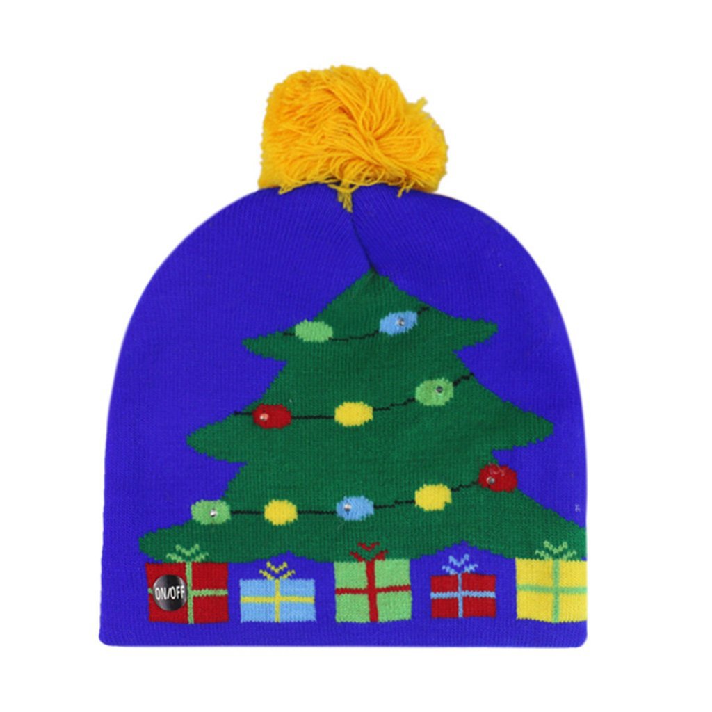 Christmas LED Light Hats For Christmas Gift And Party