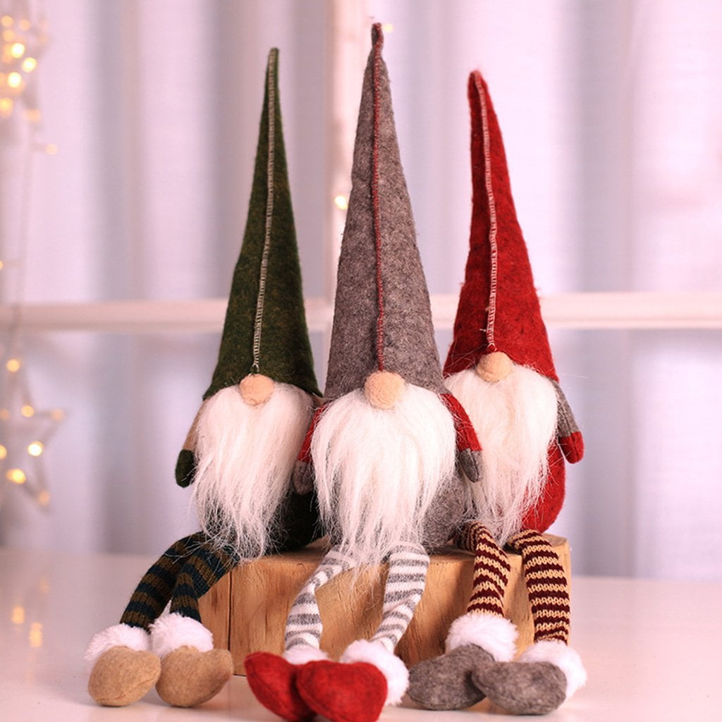 Scandinavian Style Plush Gnome Dolls For Gift And Decoration