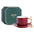 Coffee Tea Mug And Saucer Set With Saucer/Spoon