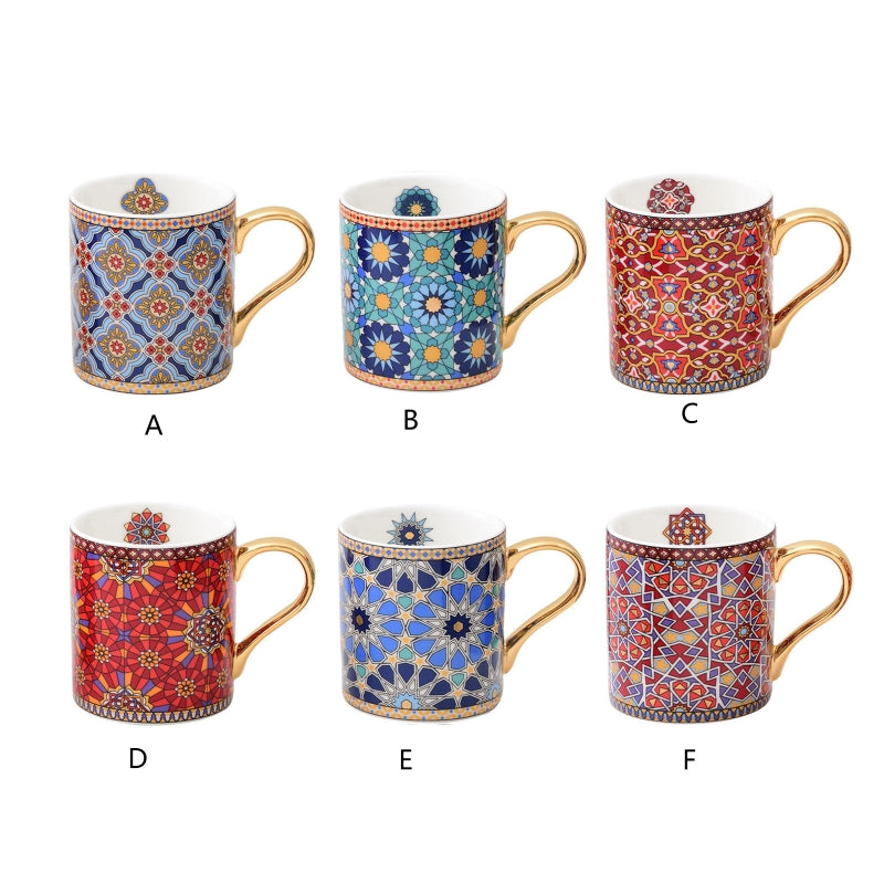 Morocco Style Coffee Cup Ceramic Mug