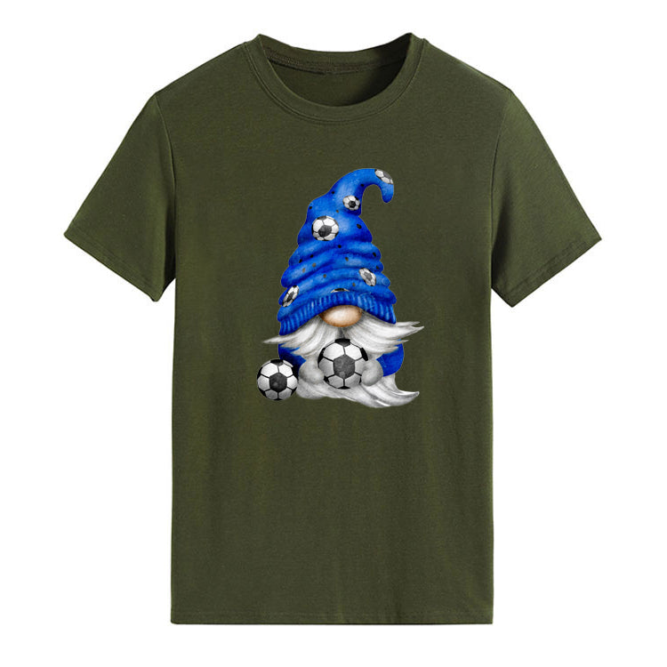 Soccer Gnome Boy - Spring Summer Unisex T-shirt