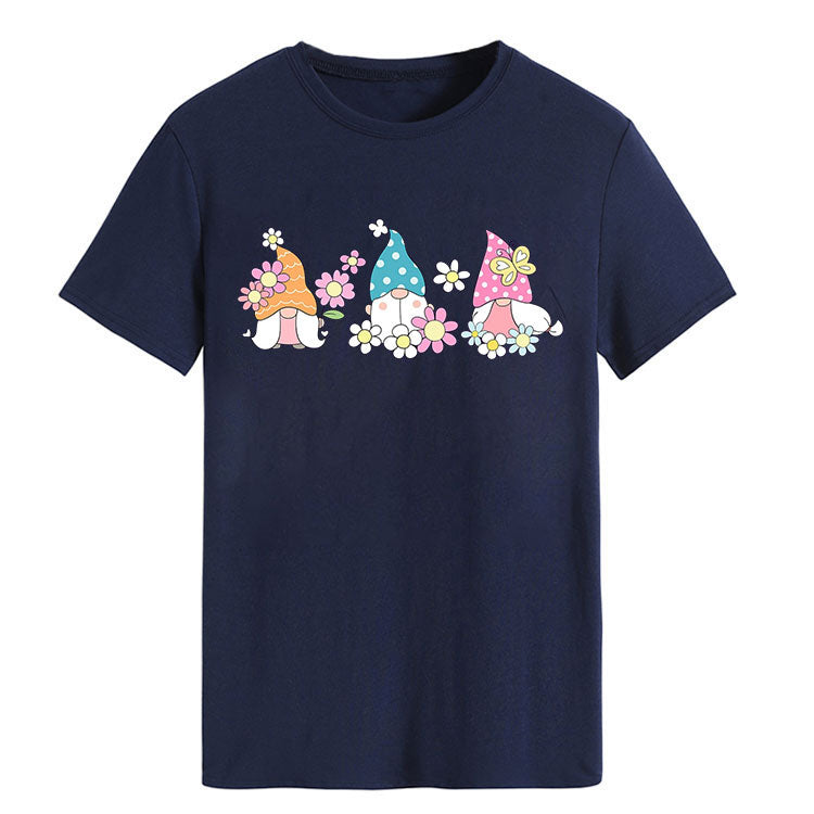 3 Flower Gnomes - Spring Summer Unisex T-shirt