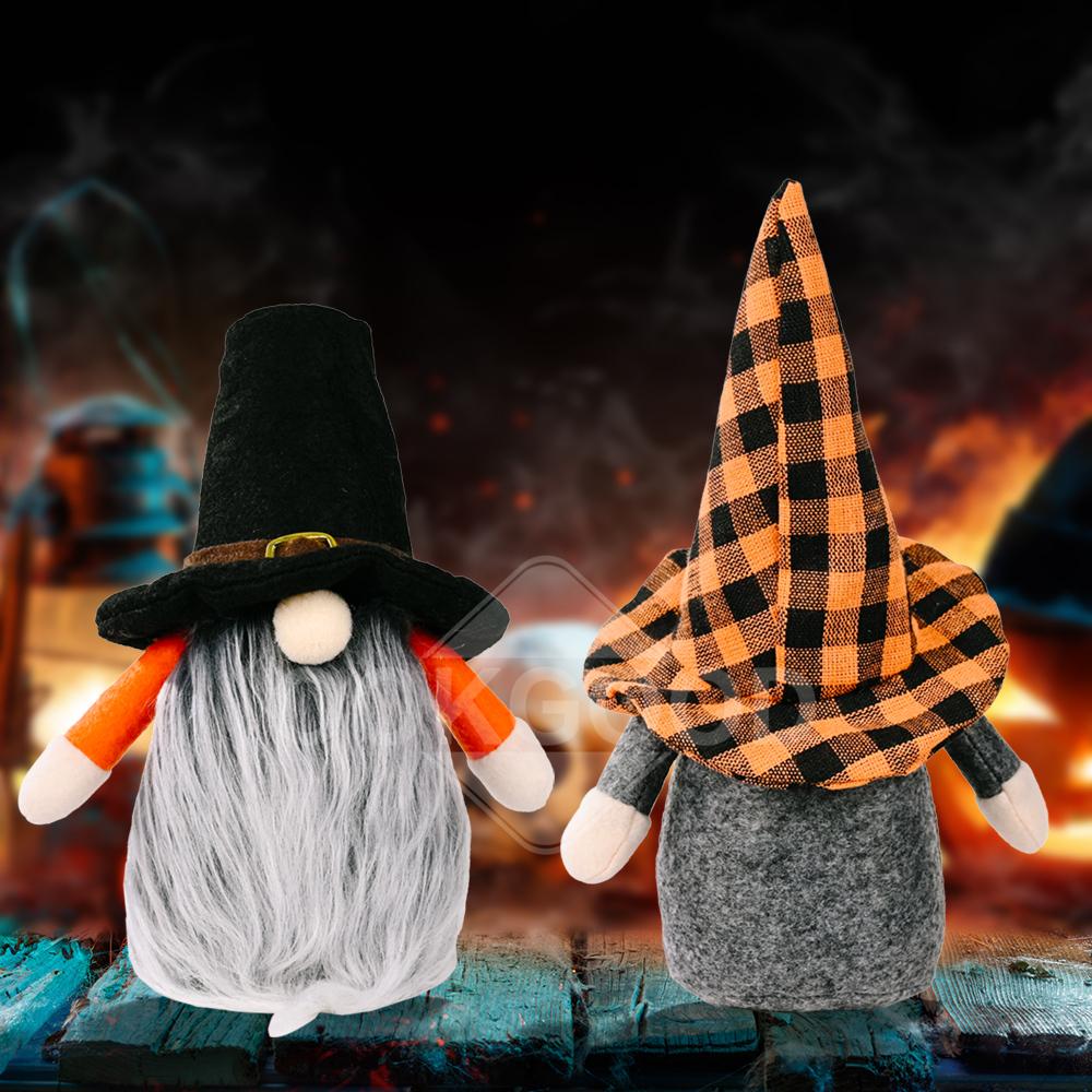 Handmade Halloween Gnome Brothers For Holiday Gift And Decoration