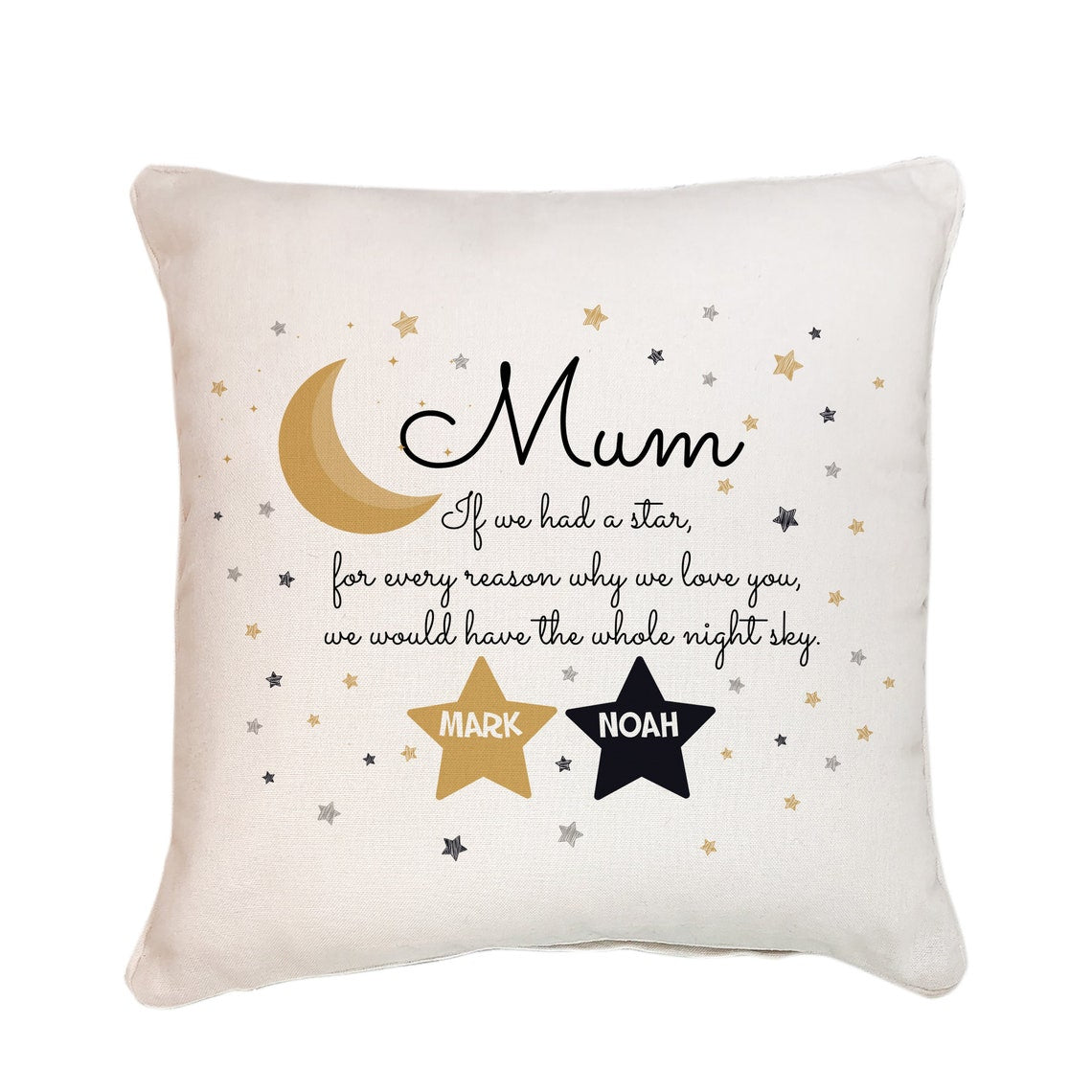 If We Had A Star - Personalized Custom Mother's Day Pillowcase