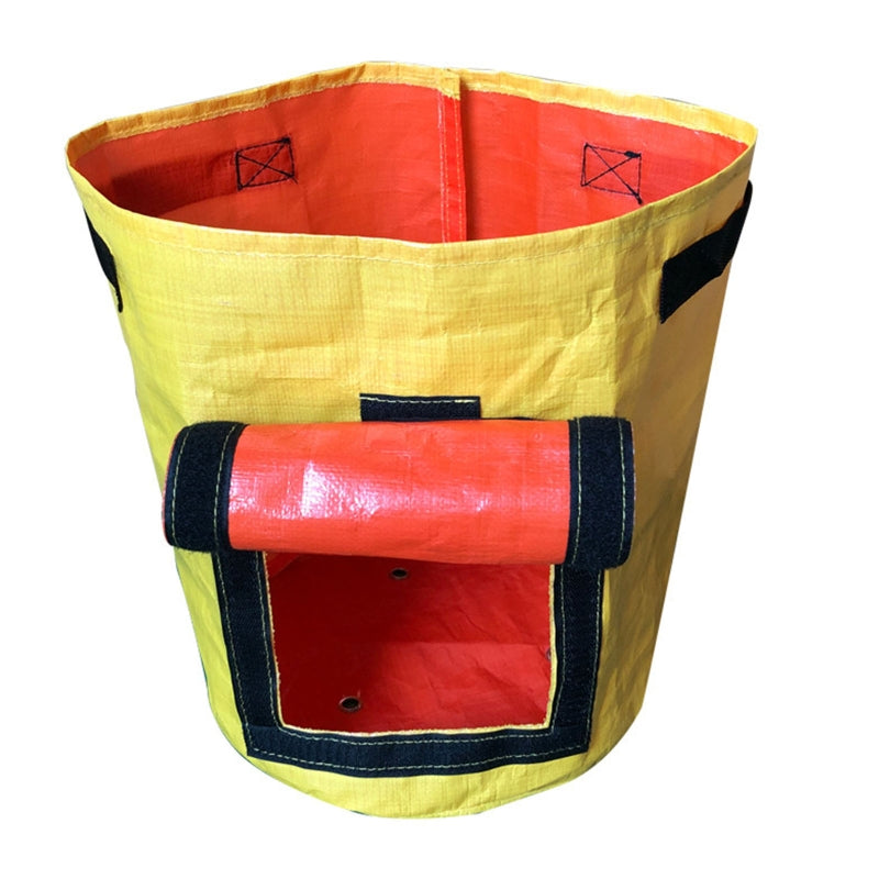 Potato Grow Bags With Flap And Handle PE Breathable Planter Pots