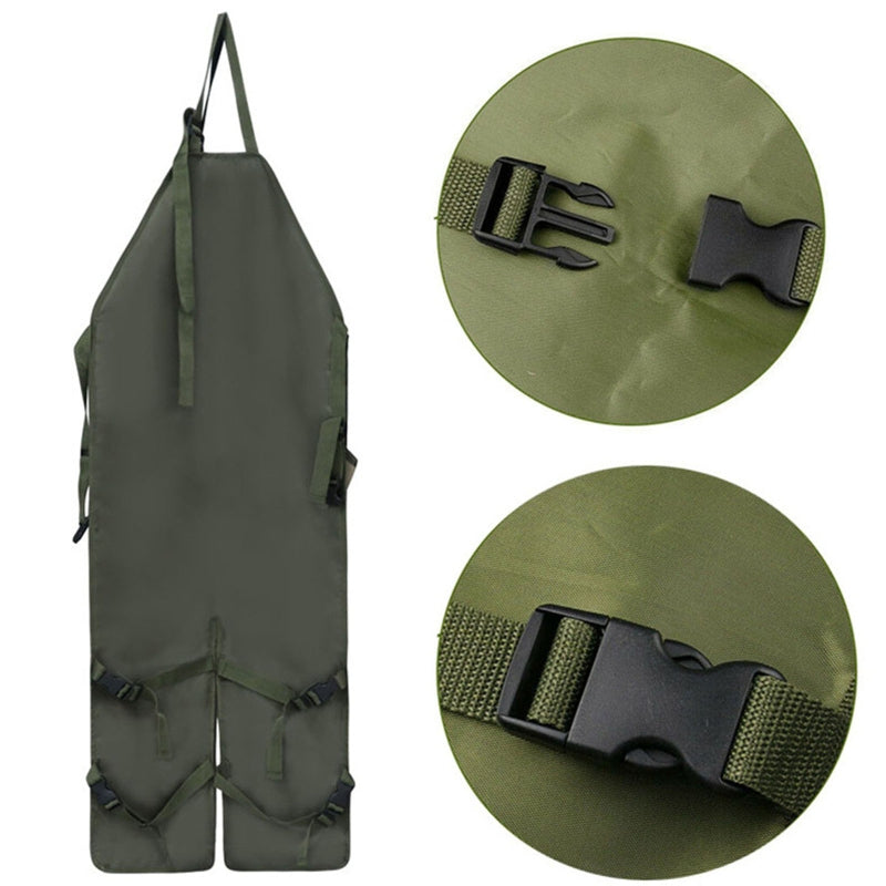 Wear-Resistant Oxford Cloth Garden Apron With Pockets Waterproof