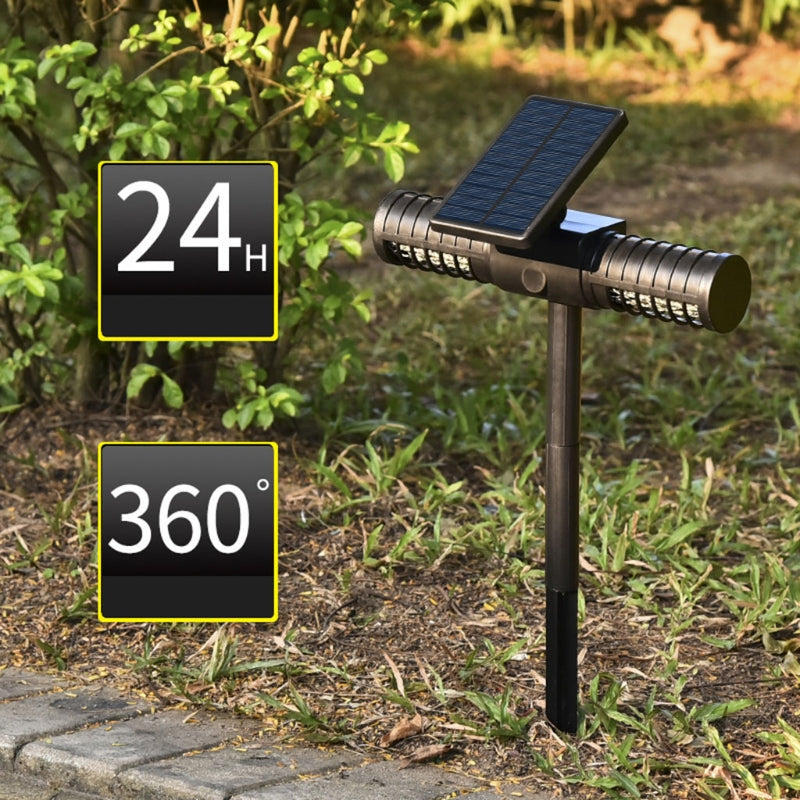 Solar Mosquito Killer Lamp Bug Zapper for Outdoor Garden