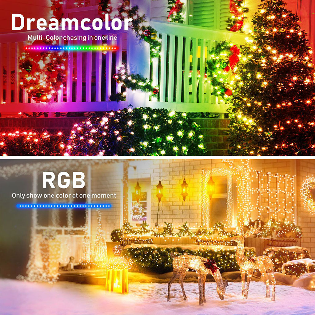 Smart Globe RGB Fairy String Lights For Holiday Decoration