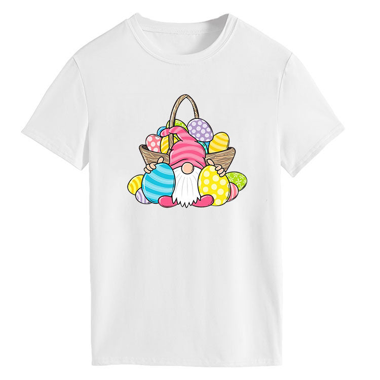 Gnome Holding Eggs-Easter Unisex T-shirt
