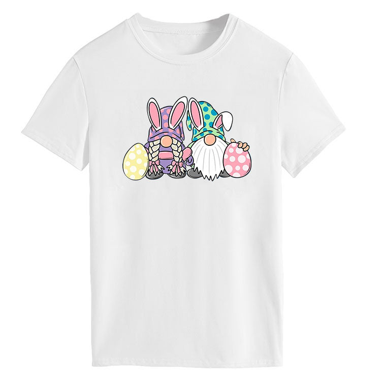 Bunny Gnome Couple-Easter Unisex T-shirt