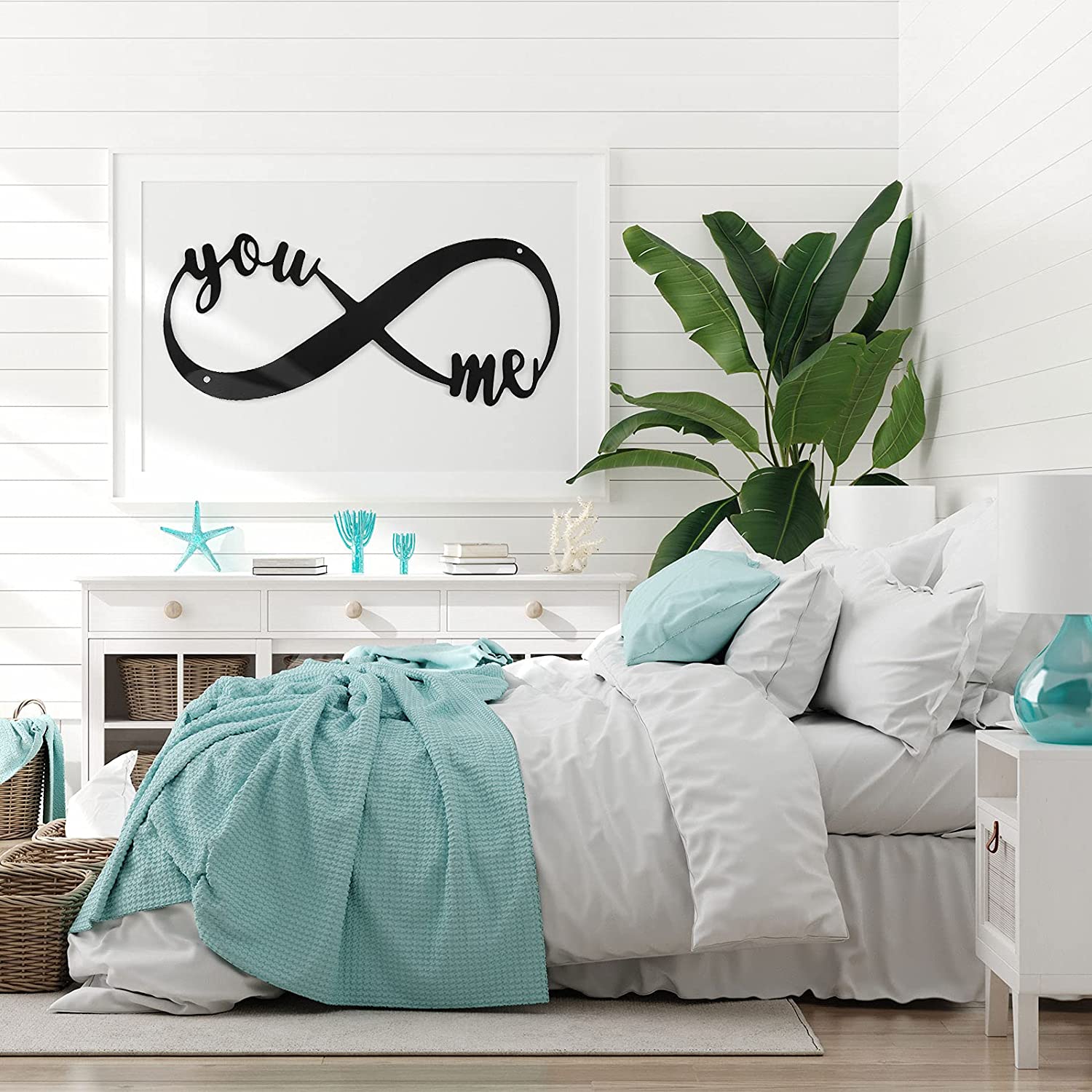 Handmade Metal Infinity Symbol Sign For Love Gift And Home Decoration