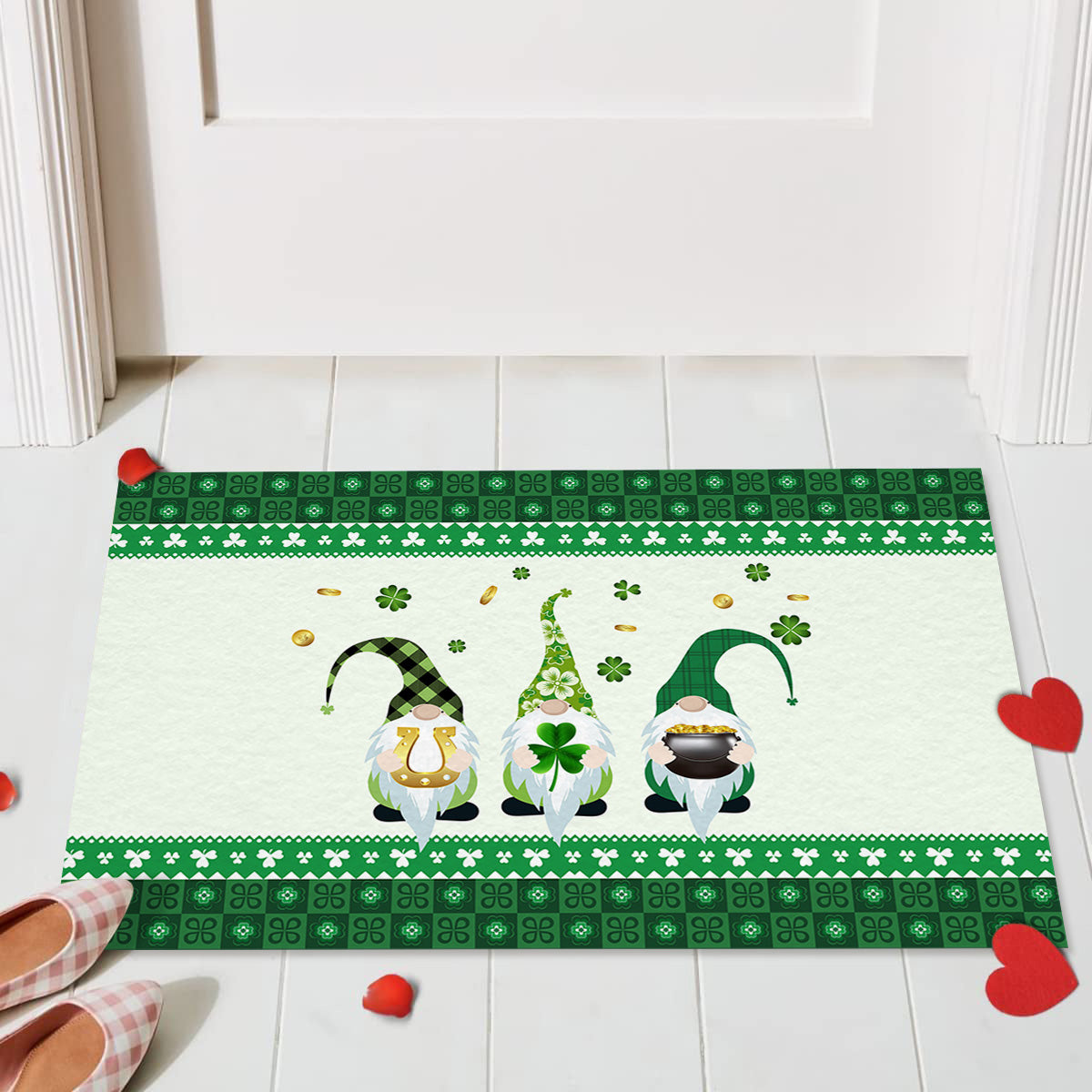 Happy Gnome Brother - St. Patrick's Day Doormat
