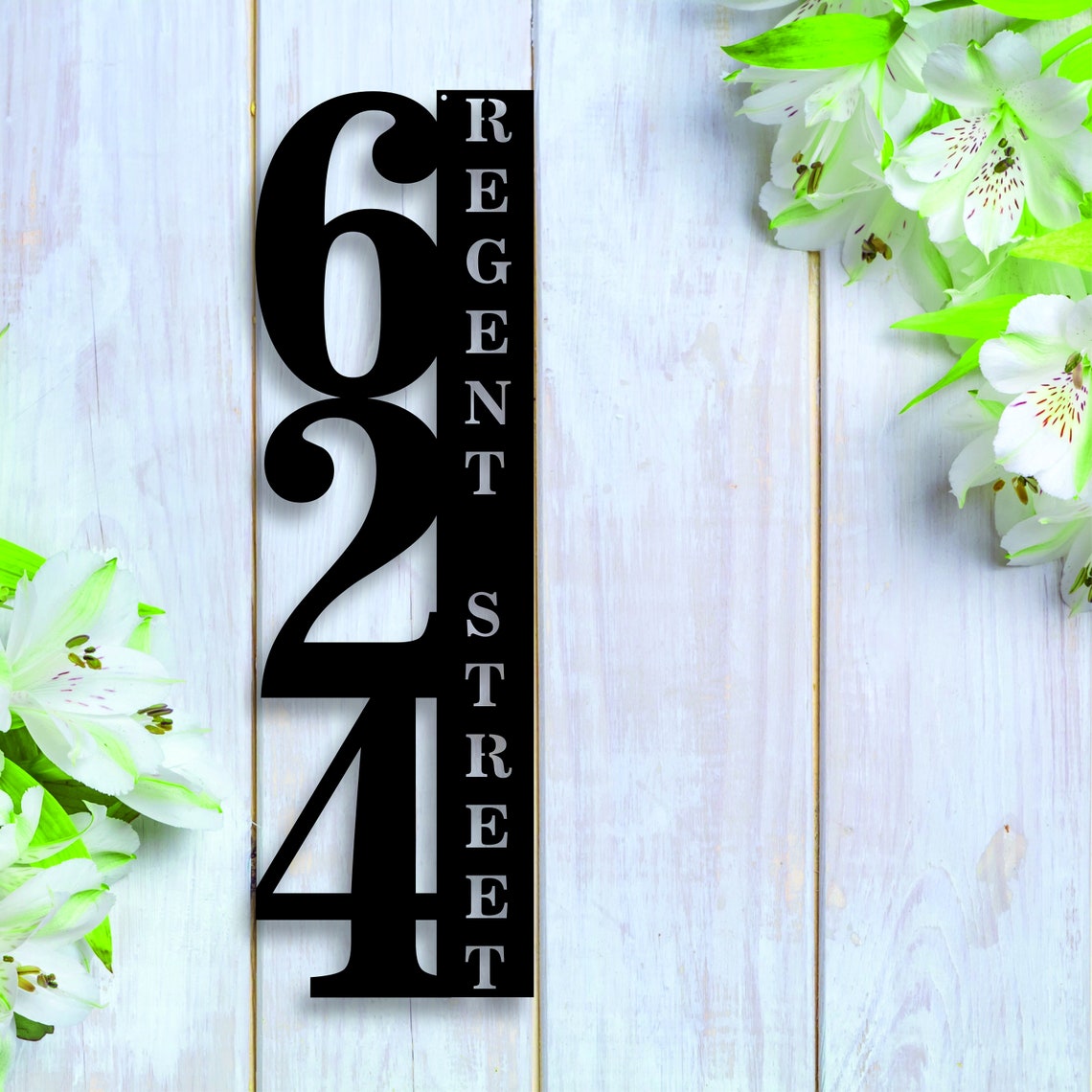 Personalized Custom House Address Number Metal Sign