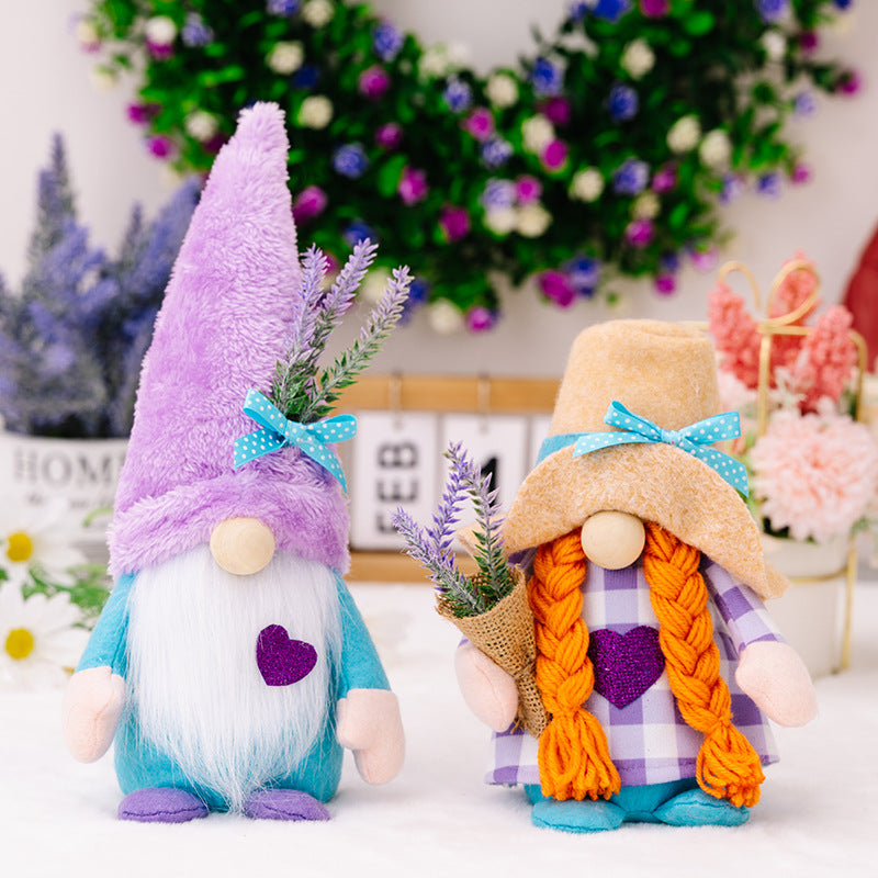 [1 Left]Lavender Love Gnomes For Mom gifts