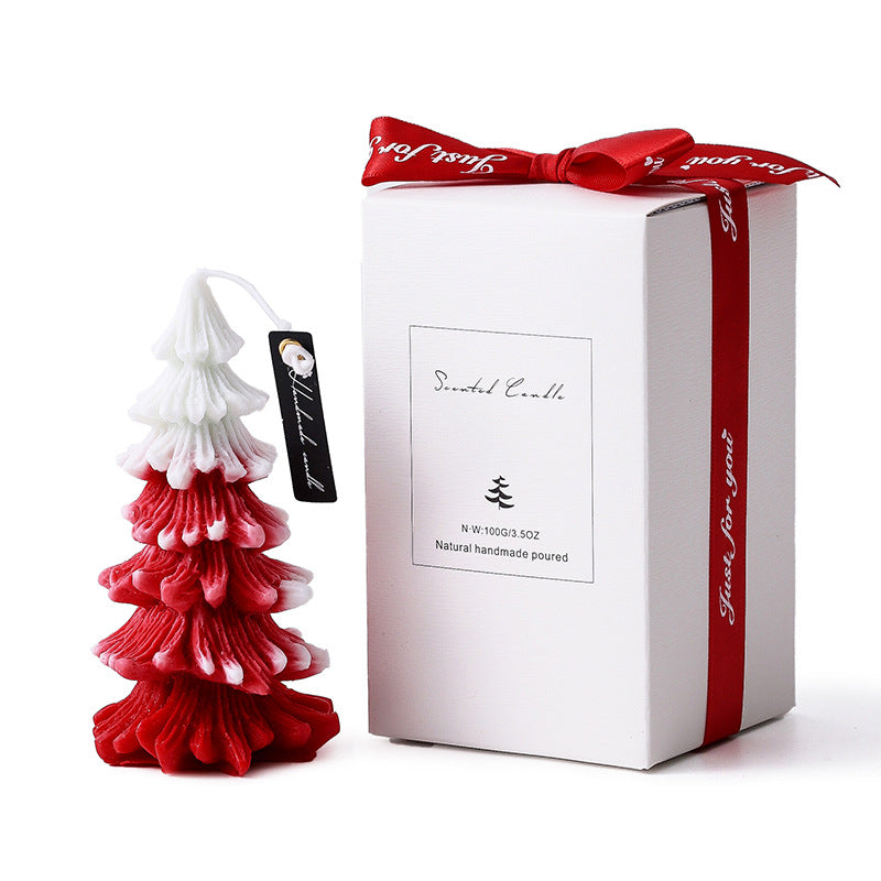 Christmas Tree Scented Candle With Gift Box