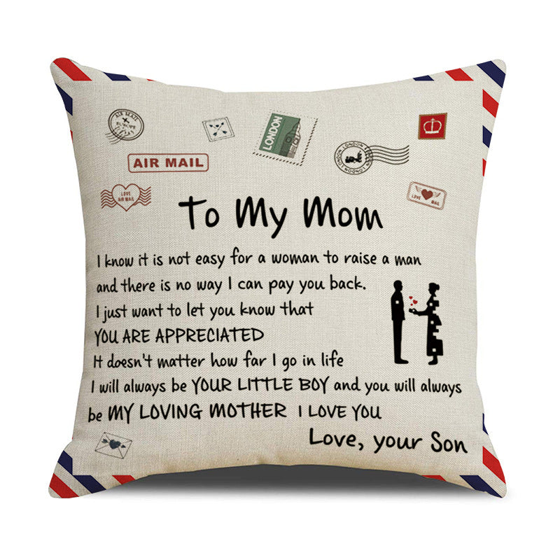 Personalized Pillow Covers Custom Envelope Decorative For Gift To Family