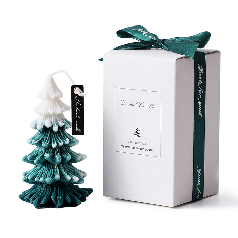 Christmas Tree Scented Candle With Gift Box