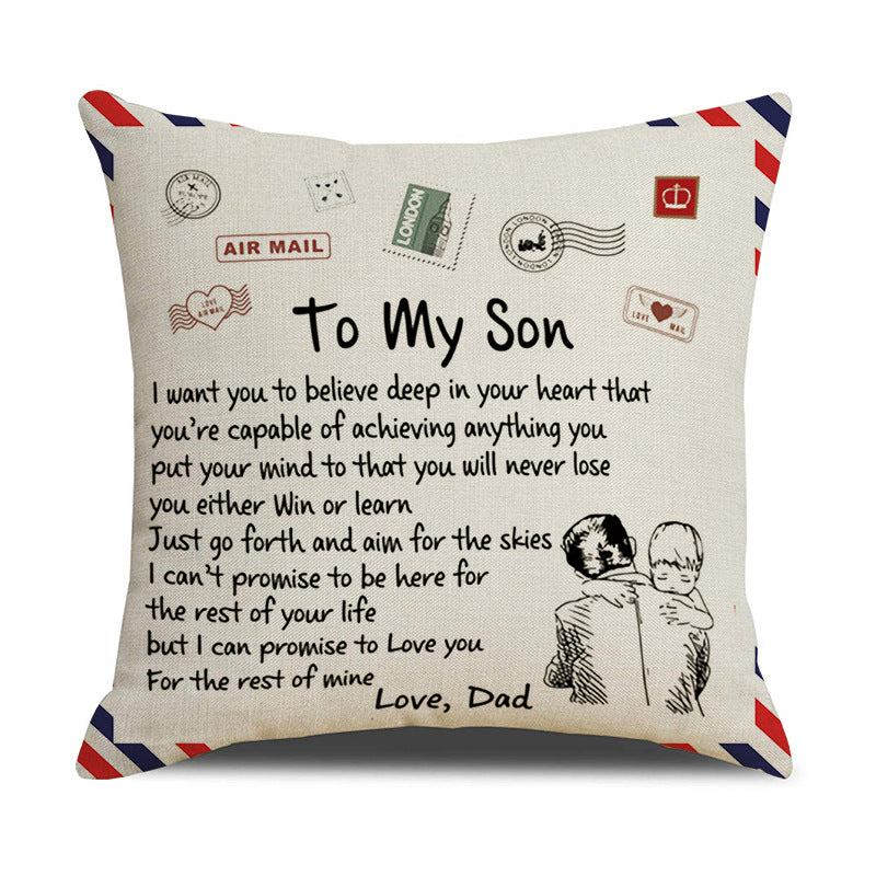 Personalized Pillow Covers Custom Envelope Decorative For Gift To Family