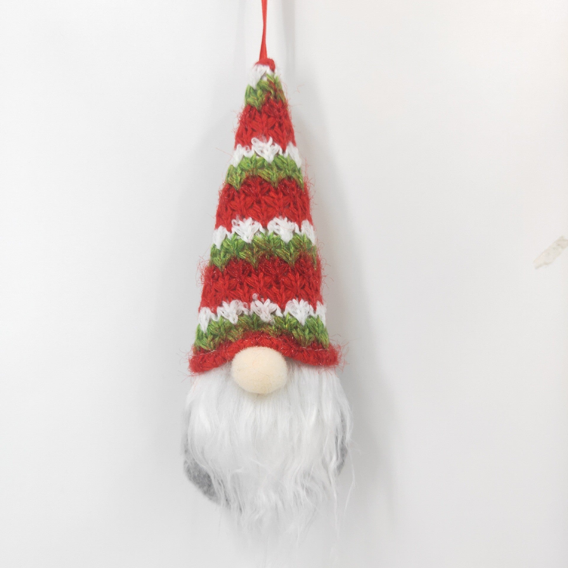 Christmas Tree decorative knitting small pendant