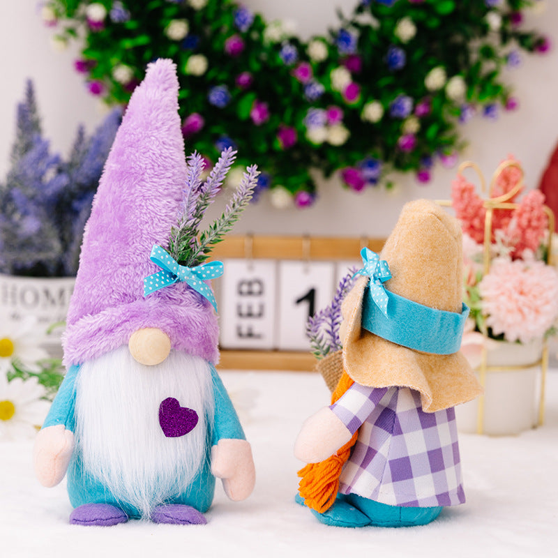 [1 Left]Lavender Love Gnomes For Mom gifts