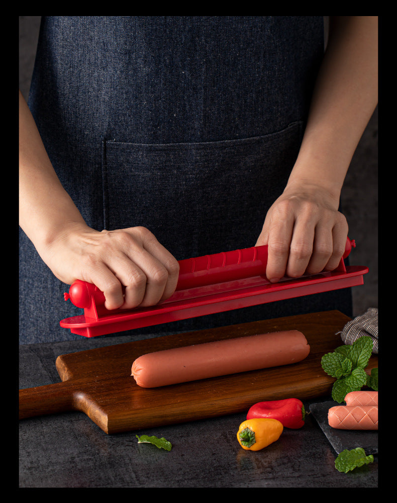 Hot Dogs Cutter Manual Sausage Slicer Banana Slicer For BBQ Kitchen Tool