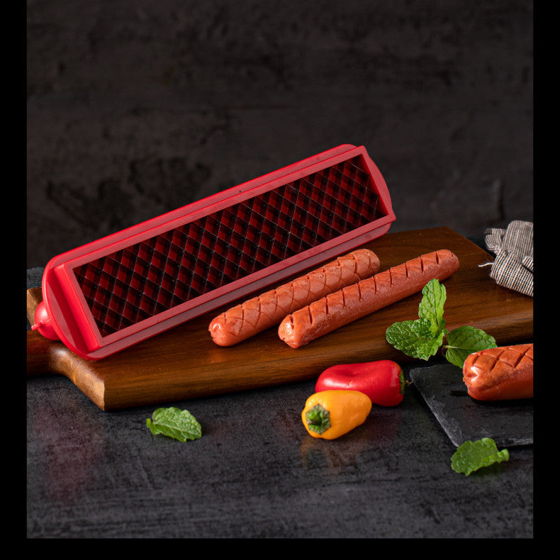 Manual Hot Dog Cutter Dog Dicer Sausage Slicer - China Slicer and