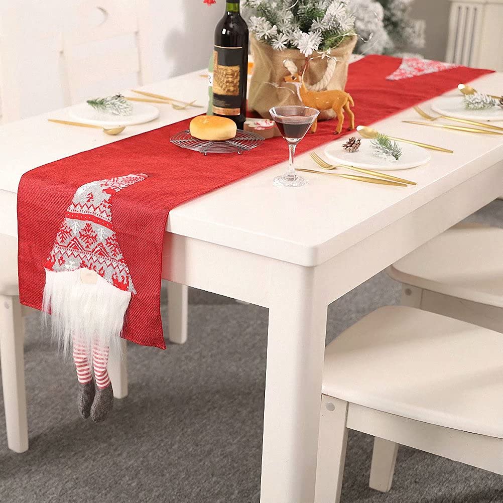 3D Long-legged Gnome Tablecloth