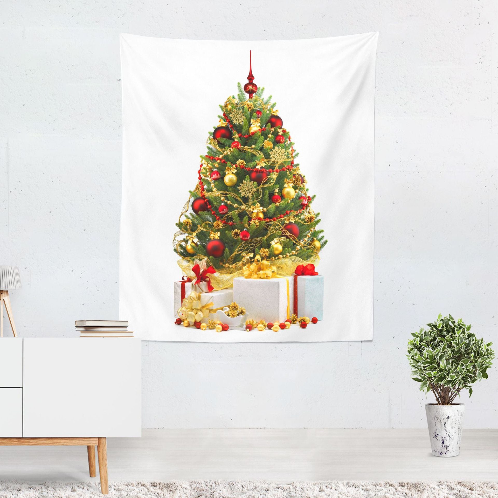 Christmas Tree Tapestry For Home Wall Decor