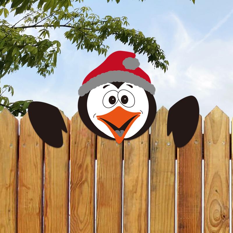 Christmas Fence Decoration