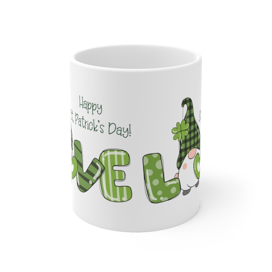 Happy St. Patrick's Day - Love Gnome Mug