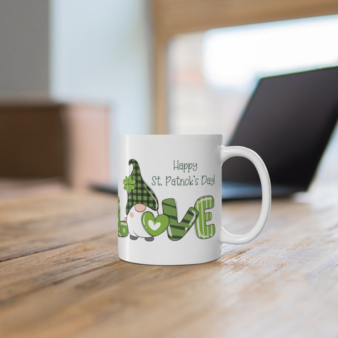 Happy St. Patrick's Day - Love Gnome Mug
