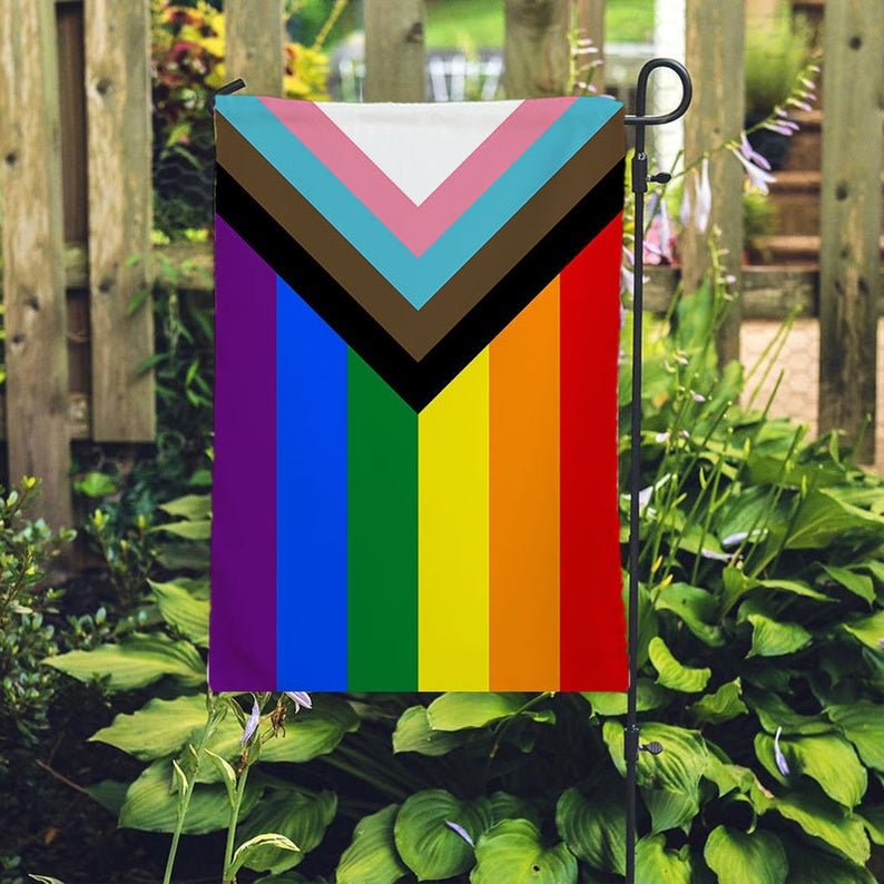 Progress Pride Rainbow Flag For Pride Month Decoration
