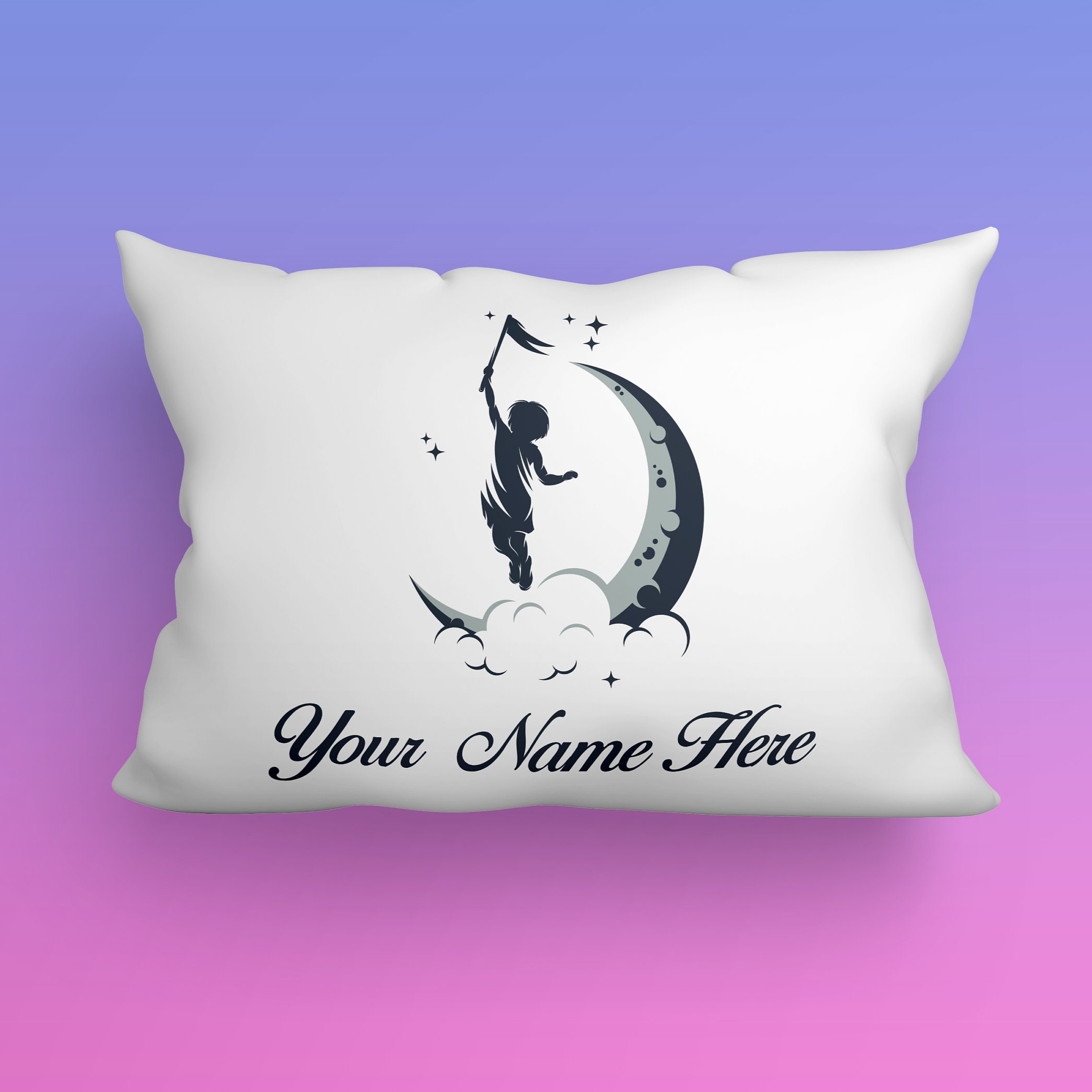 Moon Dream - Personalized Custom Children Pillowcase
